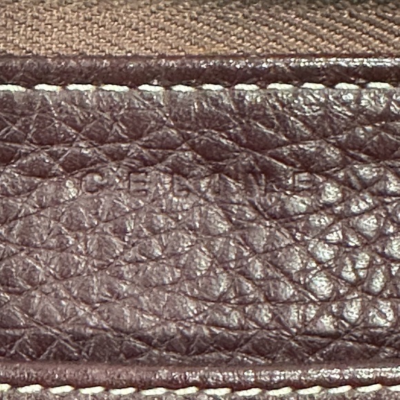 Celine Vintage Grainy Leather Continental Wallet - Picture 10 of 10